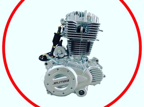 Двигатель  CB/300 куб (Белый цвет) jelmaia M21 ,M25,M23